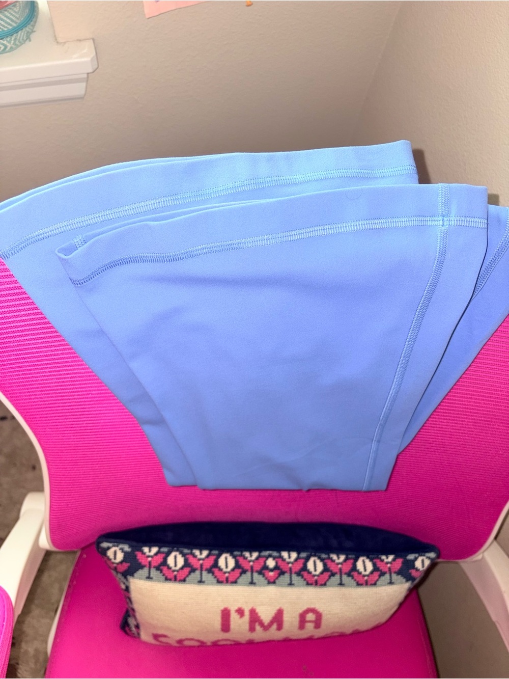 Excellent Used Lululemon Flare Leggings Pool Party - Picture 3 of 8
